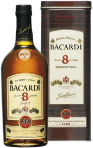 Ром Bacardi, 8 лет, 1 л (п/у)