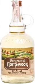 Вино Мускат, Молдавский Погребок, 1 л