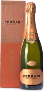Игристое вино Perle Rose Brut, Ferrari, DOC, 2008, 0.75 л (п/у)