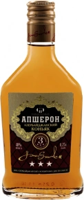 Коньяк Апшерон, 3 zvezdy, 3 года, 0.25 л