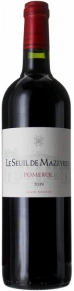 Вино Le Seuil de Mazeyres, AOC, 2019, 0.75 л