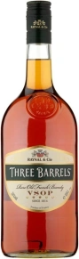 Бренди Three Barrels, Raynal & Cie, VSOP, 1 л