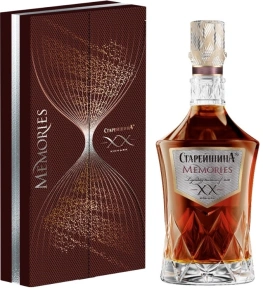 Коньяк Меморис, Старейшина, Tres Vieux, 20 лет, 0.7 л (п/у)
