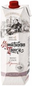 Вино Красное сухое, Монастырская трапеза, 1 л