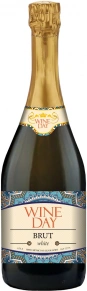 Игристое вино White Brut, Wine Day, 0.75 л