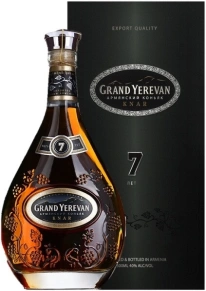 Коньяк Кнар, Гранд Ереван, 7 лет, 0.5 л (п/у)