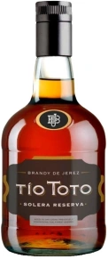 Бренди Solera Reserva, Tio Toto, 3 года, 0.7 л