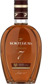Коньяк Коктебель, KV, 7 лет, 0.25 л