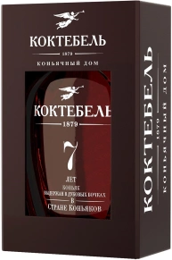 Коньяк Коктебель, KV, 7 лет, 0.7 л (п/у)