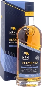 Виски Elements Red Wine, M&H, 3 года, 0.7 л (п/у)