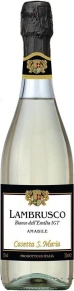 Игристое вино Lambrusco Bianco dell'Emilia Amabile, Casetta S. Maria, IGT, 0.75 л