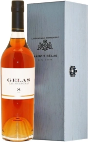 Арманьяк Bas Armagnac, Gelas, 8 лет, 0.7 л (п/у)