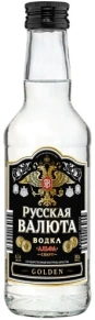 Водка Голден, Русская Валюта, 0.25 л