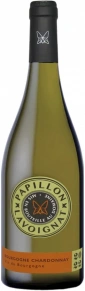 Вино Bourgogne Chardonnay, Papillon-Lavoignat, 2022, 0.75 л