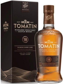 Виски Tomatin, 18 лет, 0.7 л (п/у)