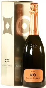 Игристое вино Franciacorta Rose, Contadi Castaldi, 0.75 л (п/у)