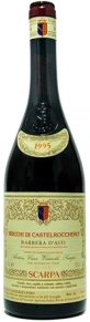 Вино Barbera d'Asti I Bricchi, Scarpa, DOCG, 1995, 0.75 л