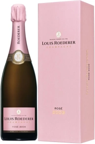 Шампанское Brut Rose, Louis Roederer, AOC, 2009, 0.75 л (п/у)
