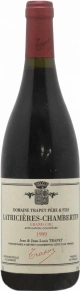 Вино Latricieres-Chambertin Grand Cru, Domaine Trapet Pere & Fils, AOC, 1999, 0.75 л