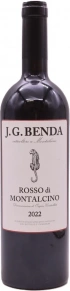 Вино Rosso di Montalcino, J. G. Benda, DOC, 2022, 0.75 л