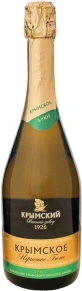Игристое вино Брют, Крымский винный завод, 0.75 л