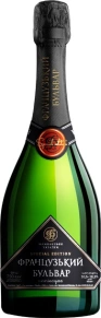 Игристое вино Спешл Эдишн Белое полусухое, Французский Бульвар, 0.75 л