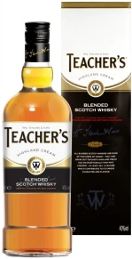 Виски Highland Cream, Teacher's, 0.7 л (п/у)
