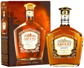 Коньяк Наполеон, Арвест, Napoleon, 7 лет, 0.5 л (п/у)