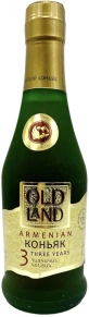 Коньяк Old Land, 3 года, 0.25 л