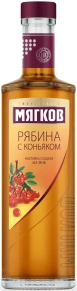 Водка Рябина с Коньяком, Мягков, 5 лет, 0.5 л