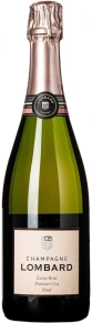 Шампанское Extra Brut Premier Cru Rose, Champagne Lombard, 2019, 0.75 л