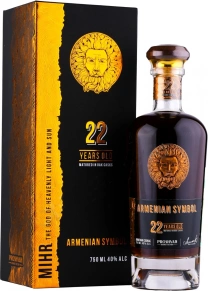 Коньяк Армянский Символ, Tres Vieux, 22 года, 0.75 л (п/у)