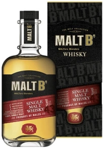 Виски Wales, Malt B', 5 лет, 0.7 л (п/у)