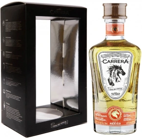 Текила Reposado, Carrera, 5 месяцев, 0.75 л (п/у)