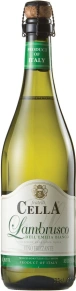 Игристое вино Lambrusco Bianco, Cella, IGT, 0.75 л