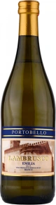 Игристое вино Vinispa Lambrusco Bianco Amabile, Portobello, IGT, 0.75 л
