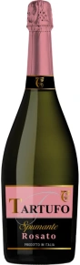 Игристое вино Spumante Brut Rosato, Tartufo, 0.75 л