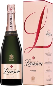 Шампанское Rose Label Brut Rose, Lanson, 0.75 л (п/у)