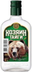 Водка Люкс, Хозяин Тайги, 0.1 л