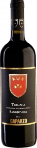 Вино Sangiovese, Caparzo, IGT, 2022, 0.75 л