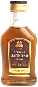 Коньяк Древний Дагестан, 5 звёзд, 5 лет, 0.1 л