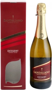 Игристое вино Grande Cuvee Dessert, Sandiliano, 0.75 л (п/у)