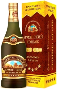 Коньяк Армянский Коньяк, 5 Stars, 5 лет, 0.5 л (п/у)