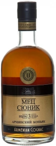 Коньяк Мец Сюник, 3 года, 0.5 л
