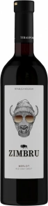 Вино Merlot, Zimbru, 0.75 л