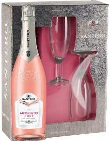 Игристое вино Moscato Rose, Santero, 0.75 л (п/у)