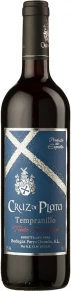 Вино Tempranillo Semidulce, Cruz de Plata, IGP, 0.75 л