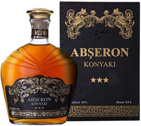 Коньяк Апшерон, 3 года, 0.5 л (п/у)