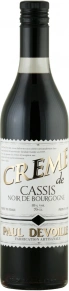 Ликер Creme de Cassis Noir de Bourgogne, Paul Devoille, 0.7 л