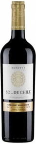 Вино Cabernet Sauvignon, Sol de Chile, Reserva, 2021, 0.75 л
